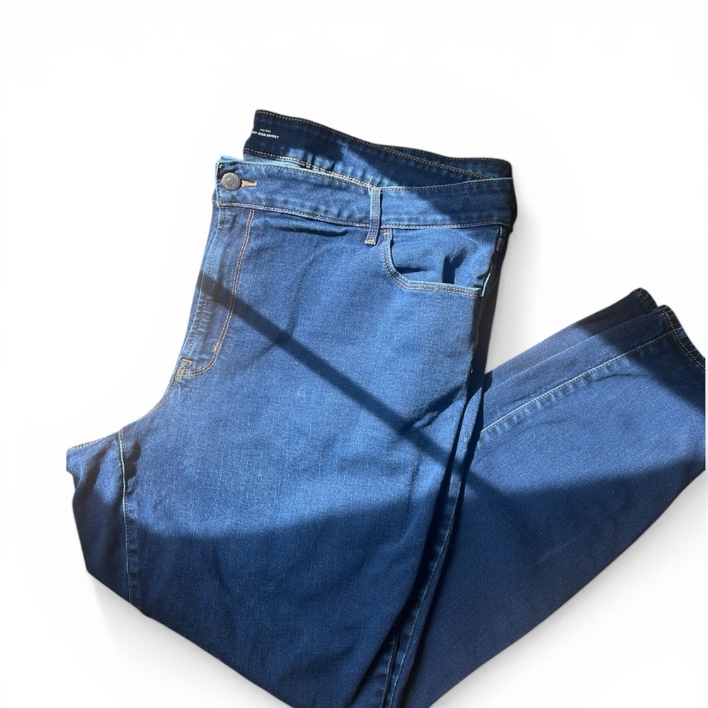 Old Navy Mid Rise Pop Icon Skinny Jeans – Dark Wash – Size 24 Long